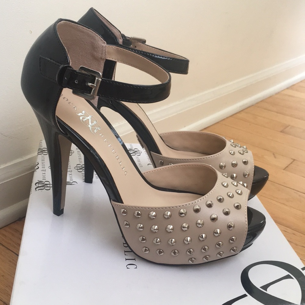 Rock & Republic Studded High Heel